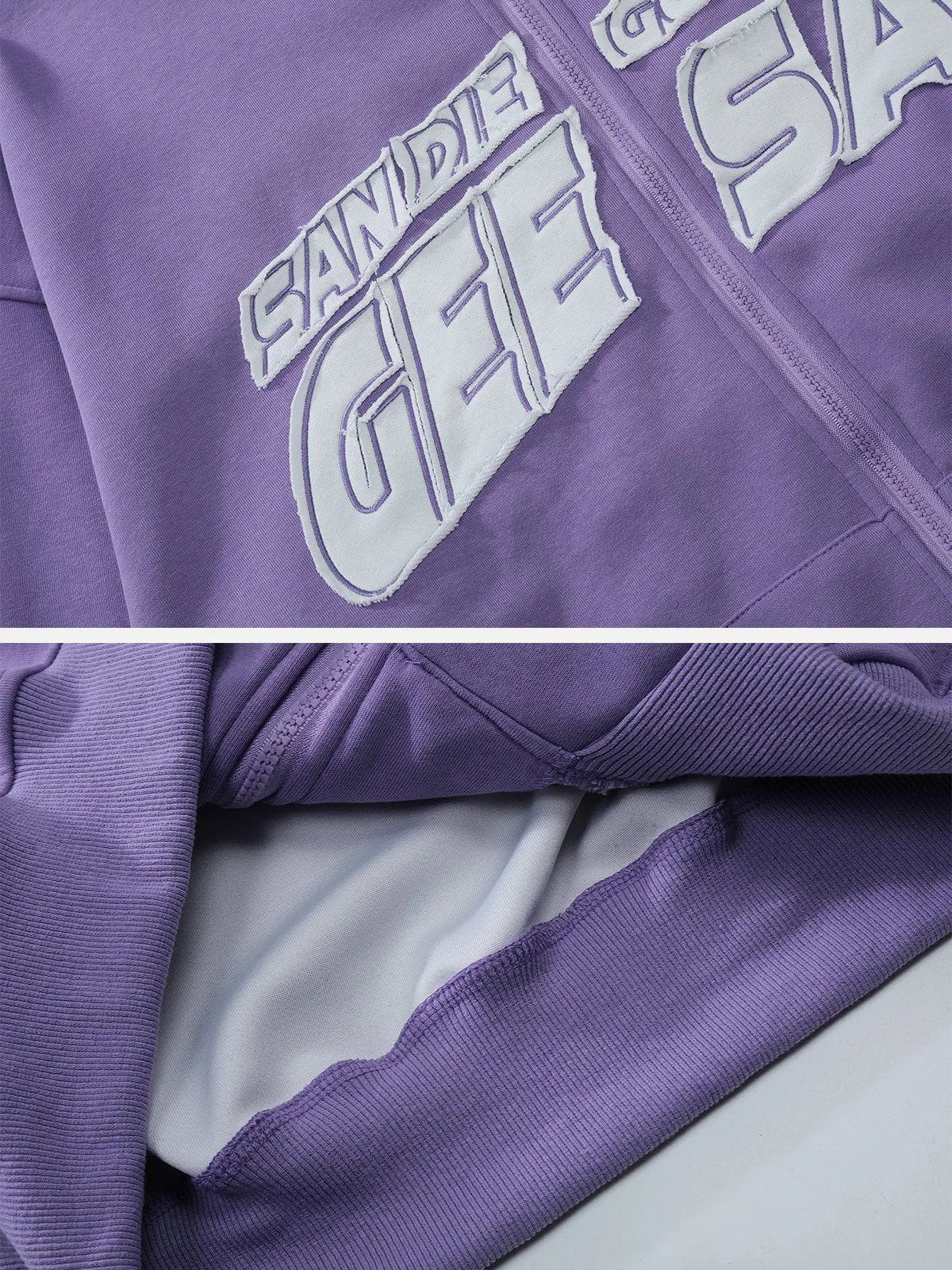 AlanBalen® - Demon Horn Zip Up Hoodie