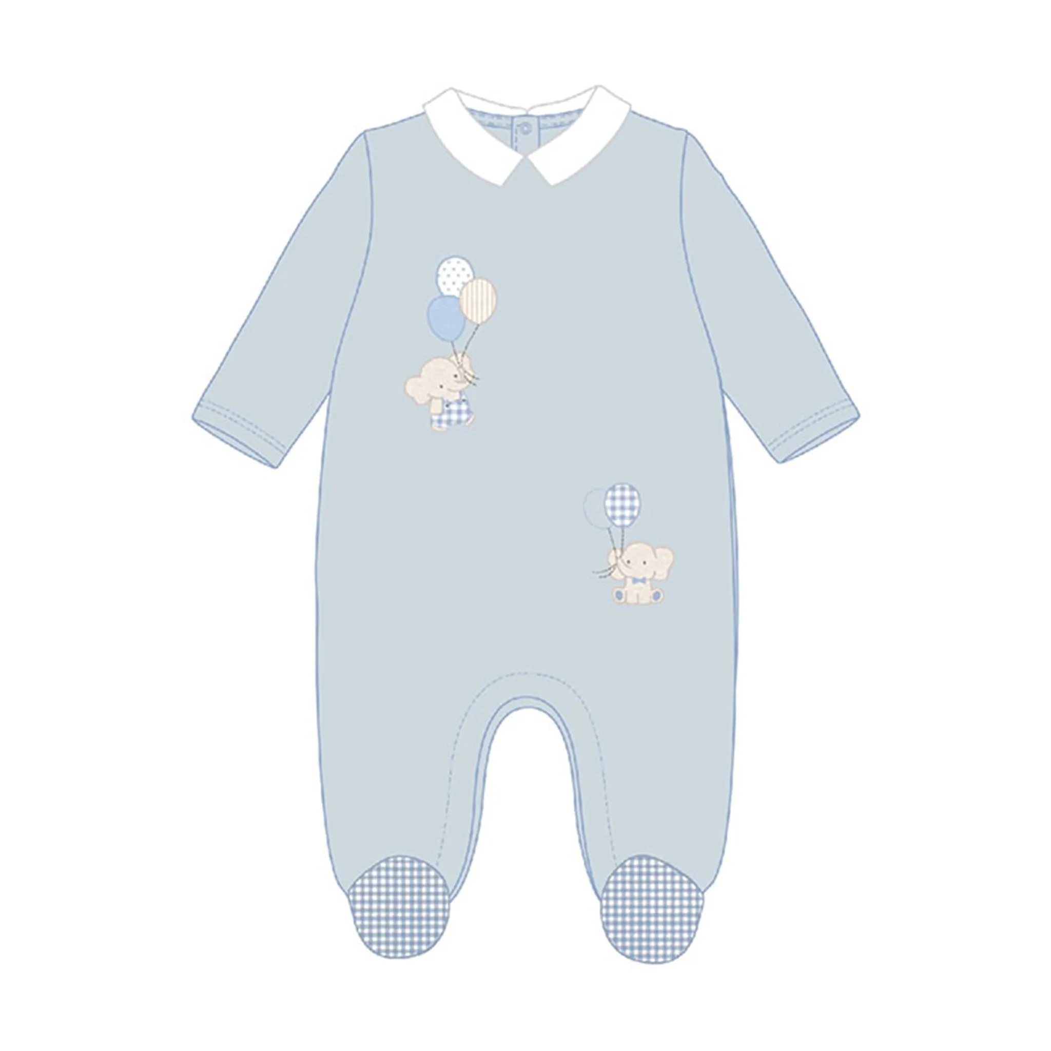 Bodysuit with Feet Covers