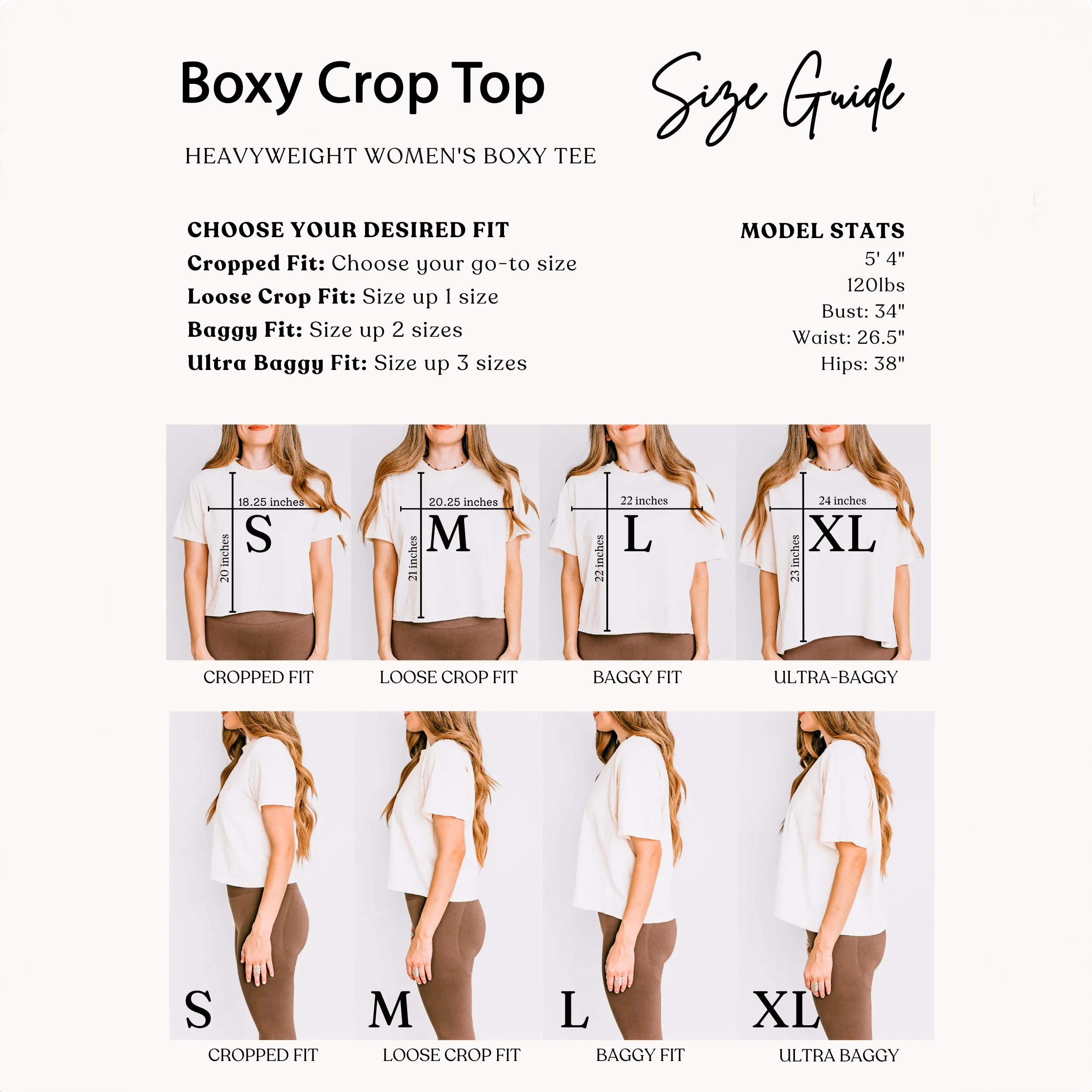Boho Floral Collage | Relaxed Fit Cropped Tee