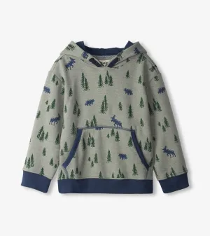 Boy Pine Forest Pull Over Hoodie | Hatley