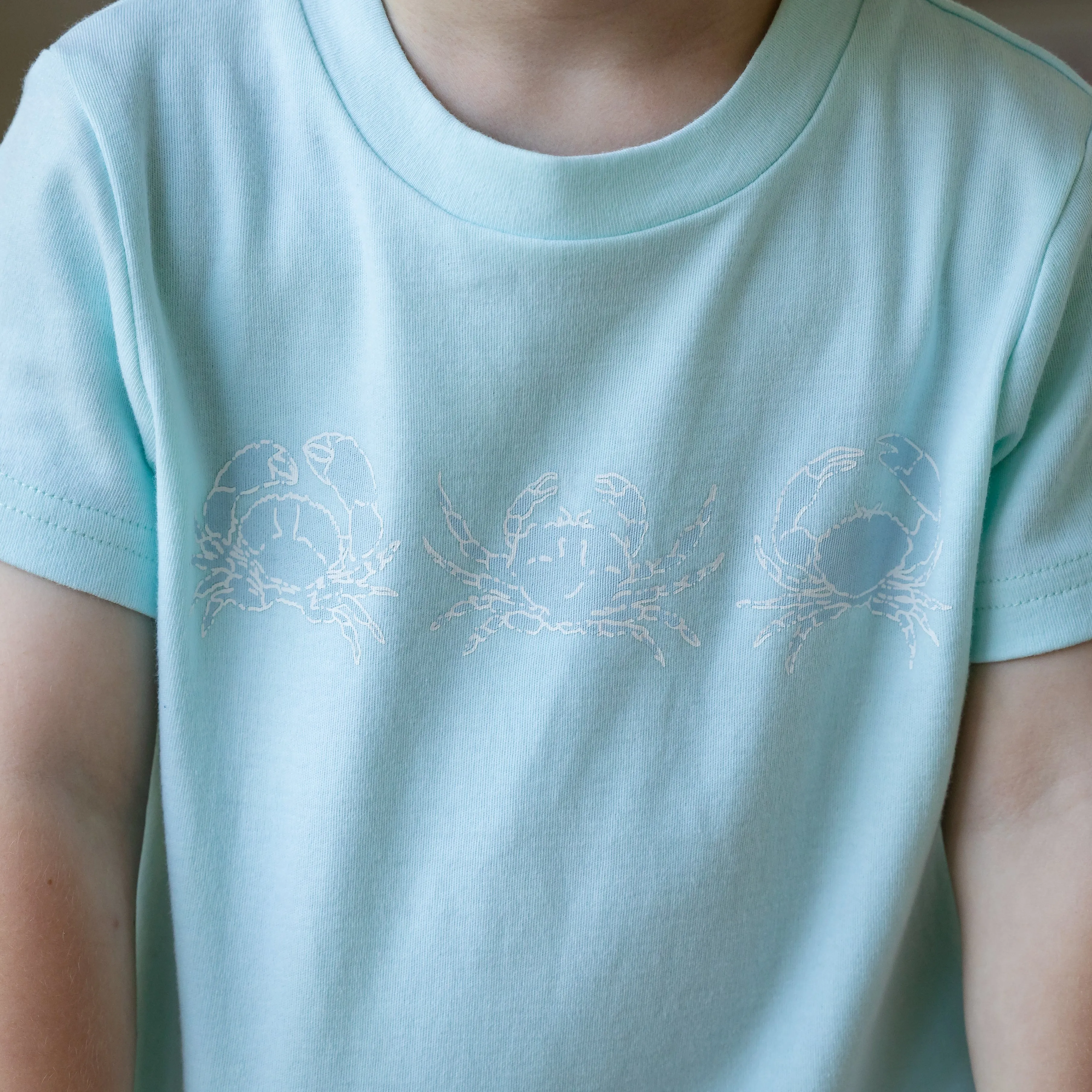 Boys Crew Shirt - Crab