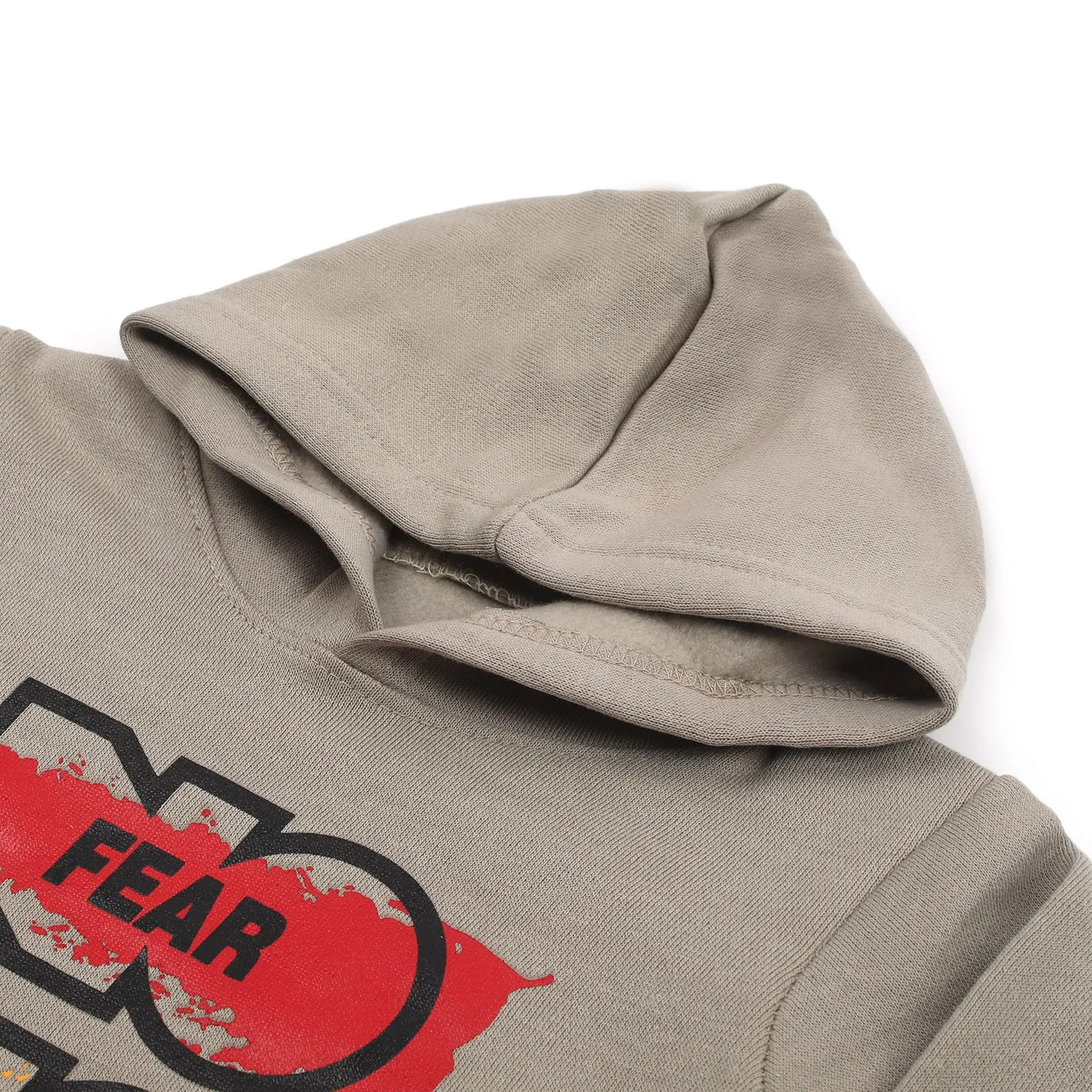 Boys Full Sleeves Hoodie - Beige