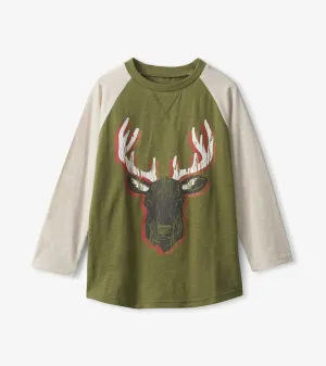 Boys Grand Elk Long Sleeve T-Shirt | Hatley