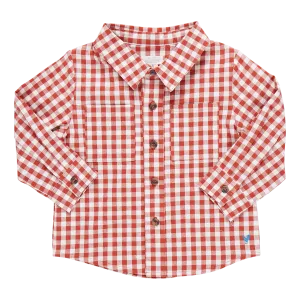 Boys Jack Shirt - Pony Gingham