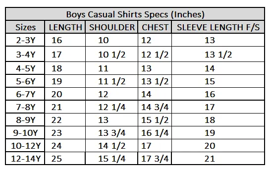 Boys Yarn Dyed Casual Shirt F/S (Wide Stripe)-Blue