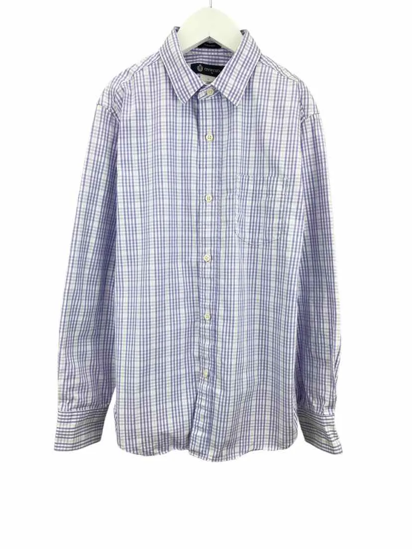 Crewcuts Factory, Boys' Plaid Thomson Shirt, Lavender/White, Size 12