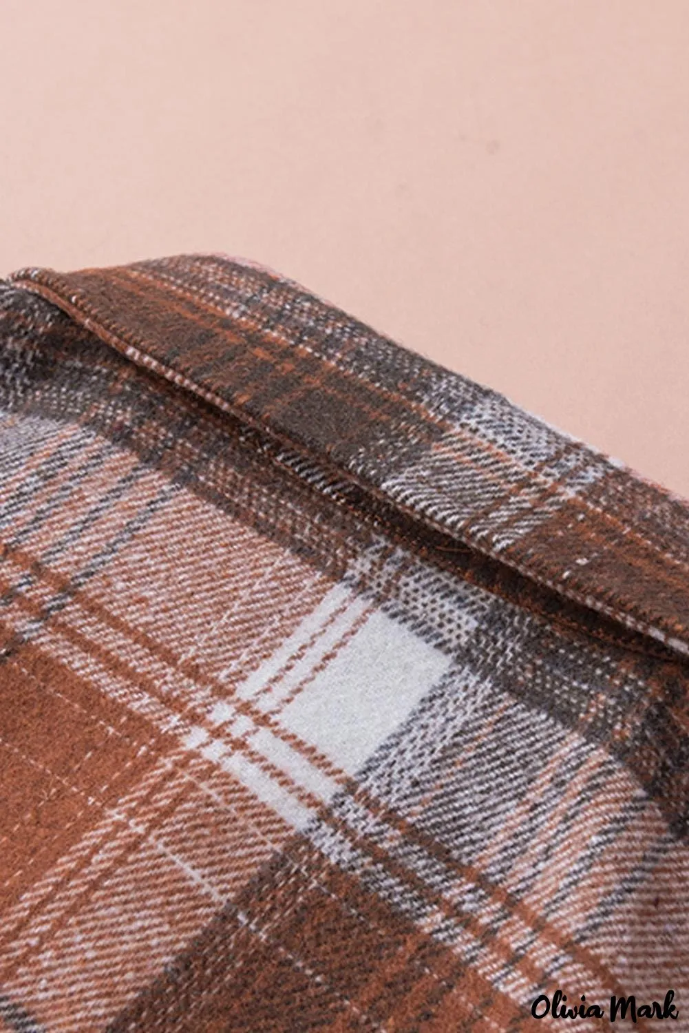 Deanwangkt - Long sleeve plaid shirt with pocket