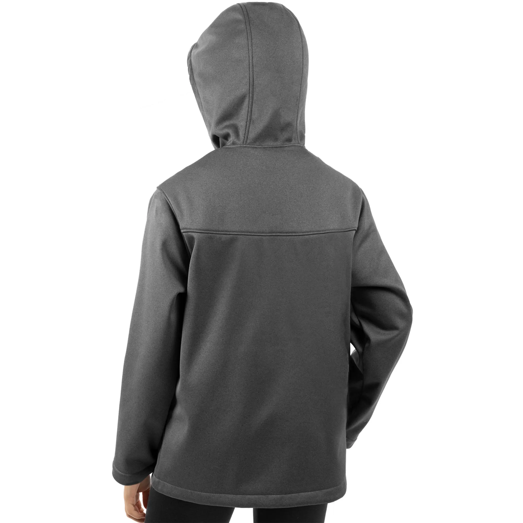 FXR  Black Lime Youth Hydrogen Softshell Jacket Waterproof Breathable