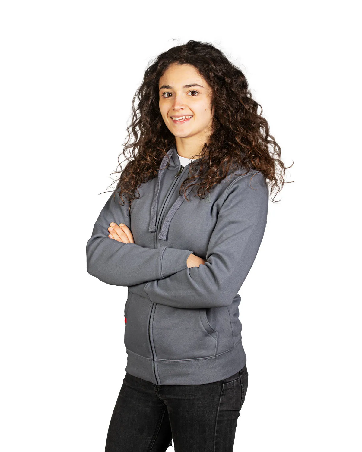 Legacy Womens Zip Up - Grey