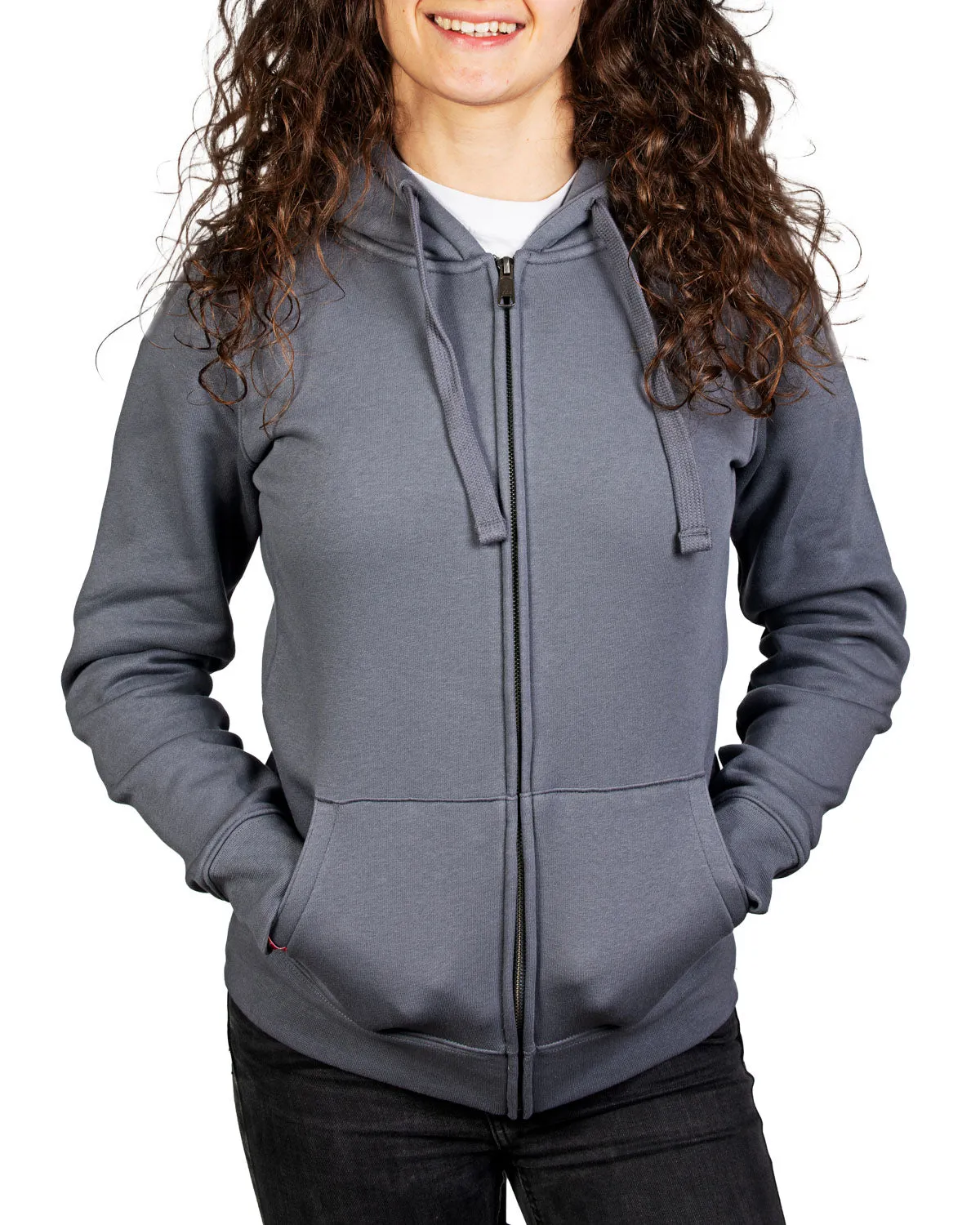 Legacy Womens Zip Up - Grey