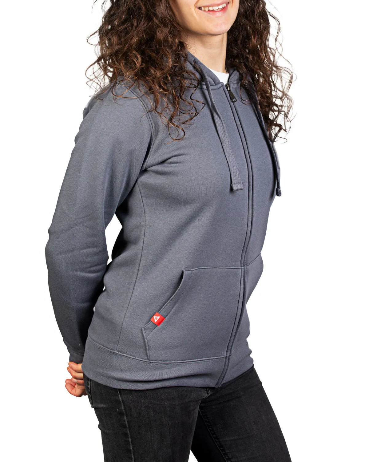 Legacy Womens Zip Up - Grey