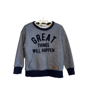 LS Striped Shirt / Great Things Will Happen