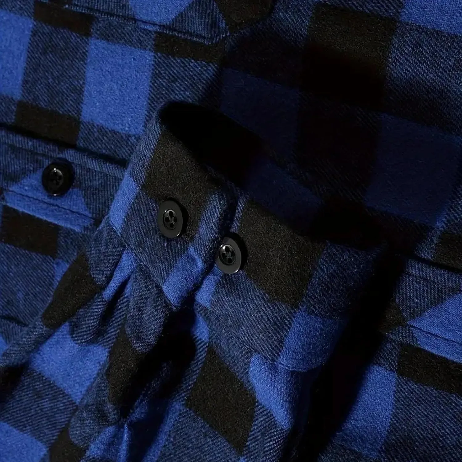 Men's Plaid Hooded Shirts Casual Long Sleeve Lightweight Shirt Button Down Flannel Plaid Jckets with Pocket