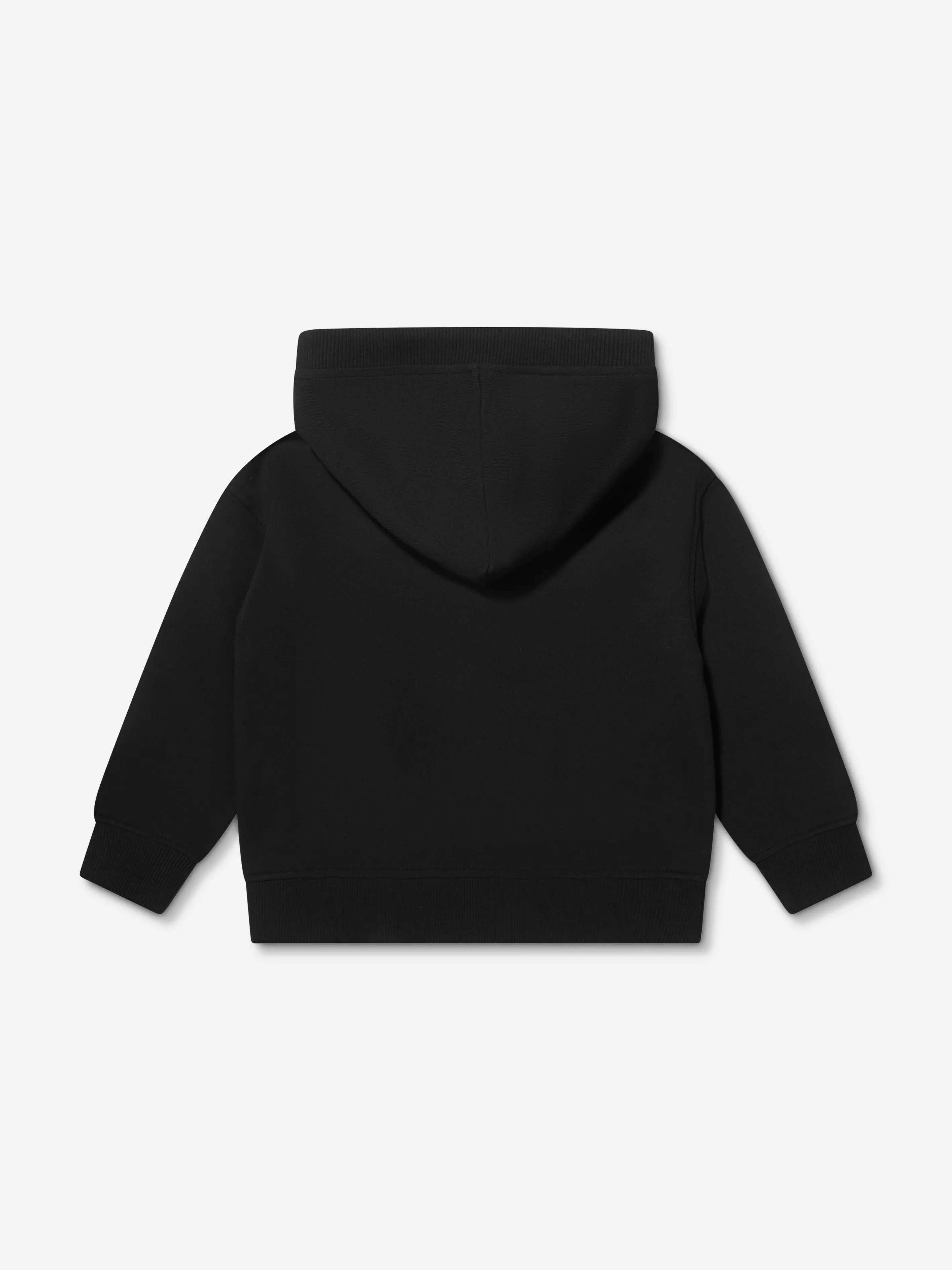 Moschino Kids Logo Hoodie in Black