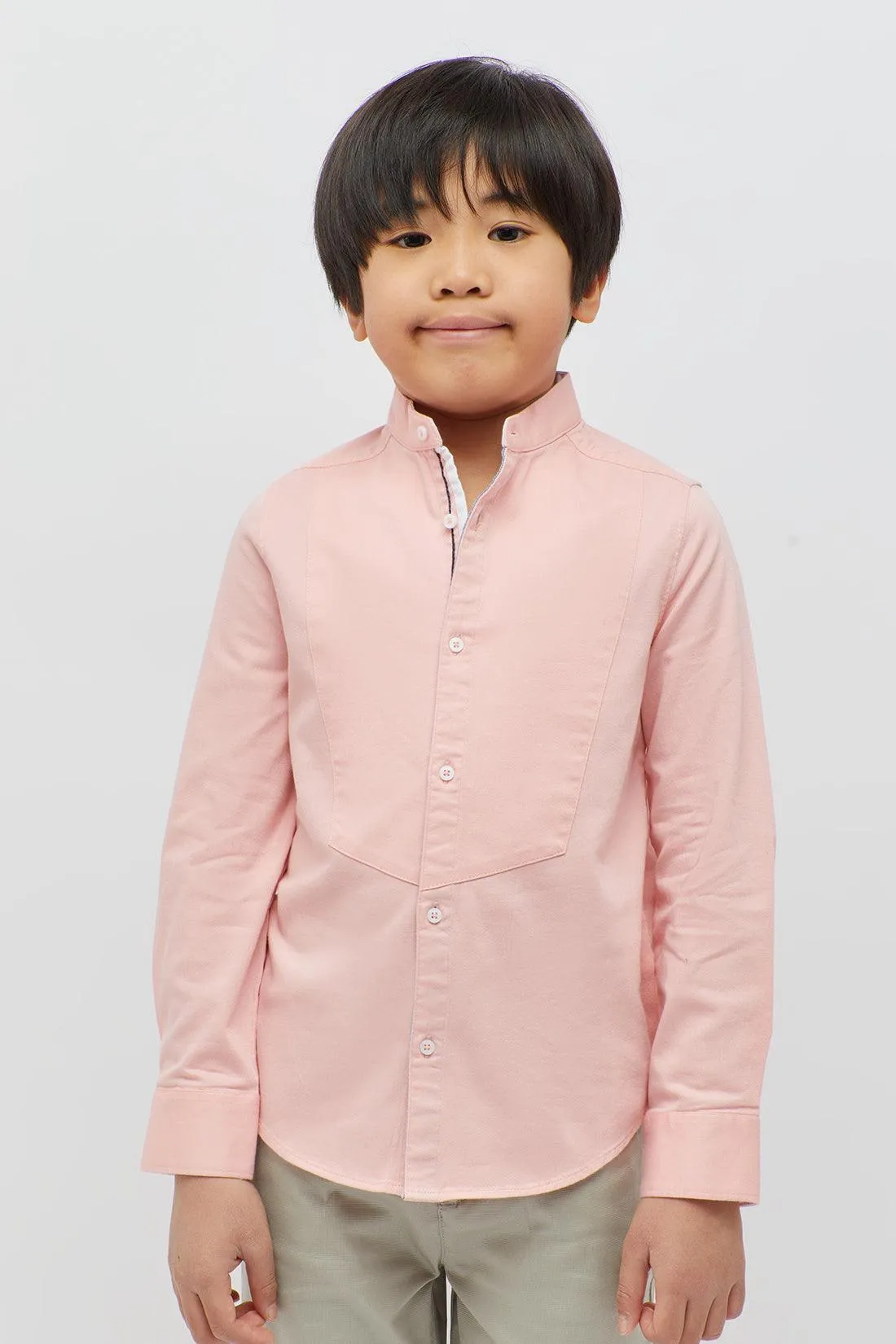 One Friday Pink Formal Shirt