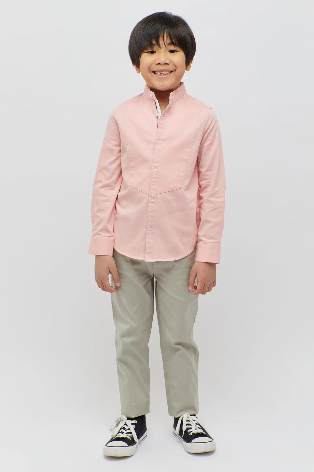 One Friday Pink Formal Shirt