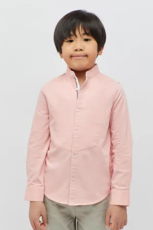 One Friday Pink Formal Shirt