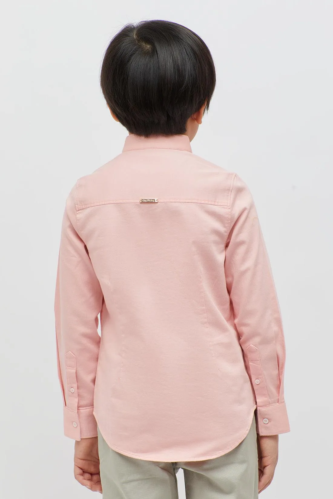 One Friday Pink Formal Shirt