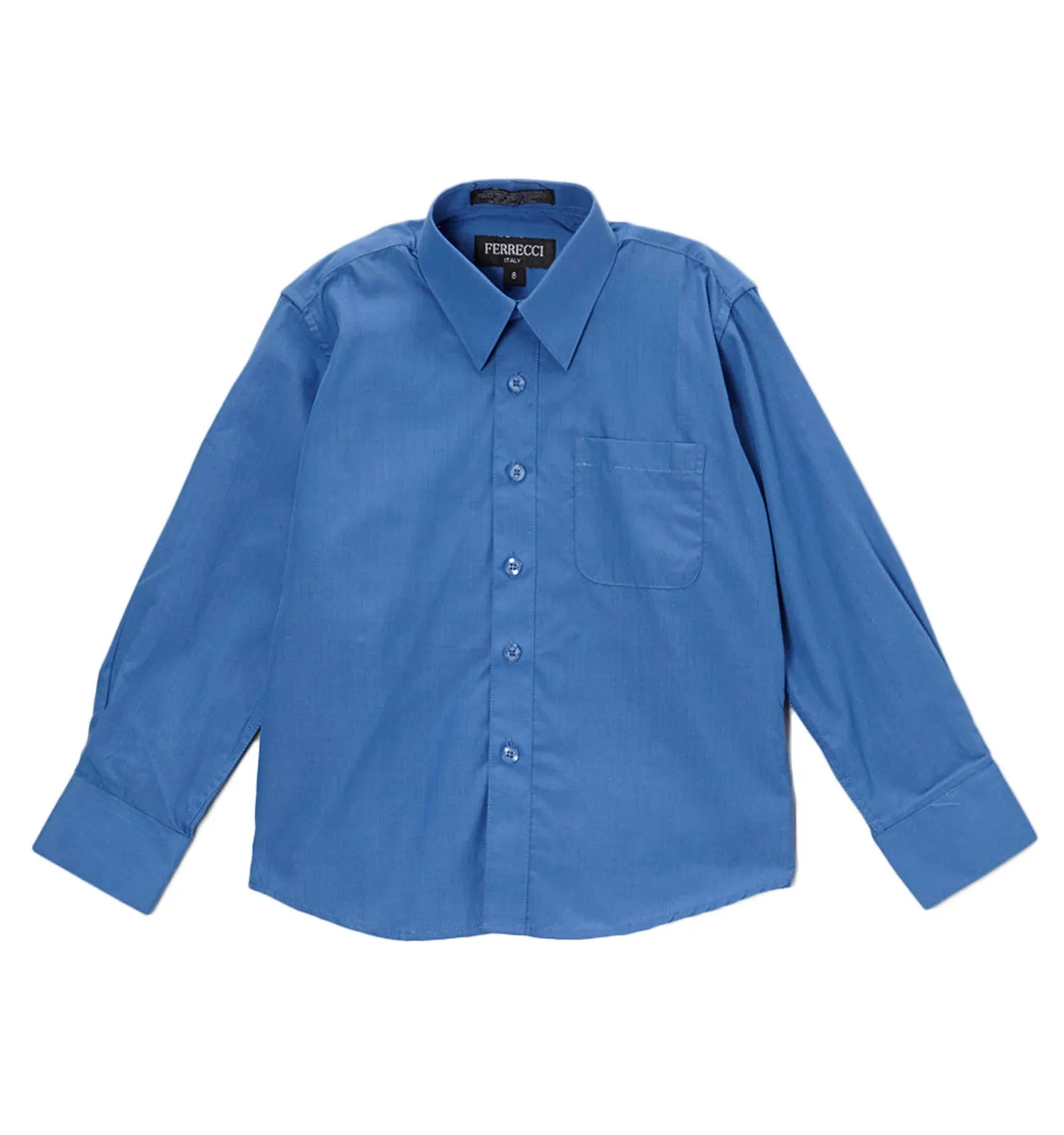 Premium Solid Royal Blue Dress Shirt