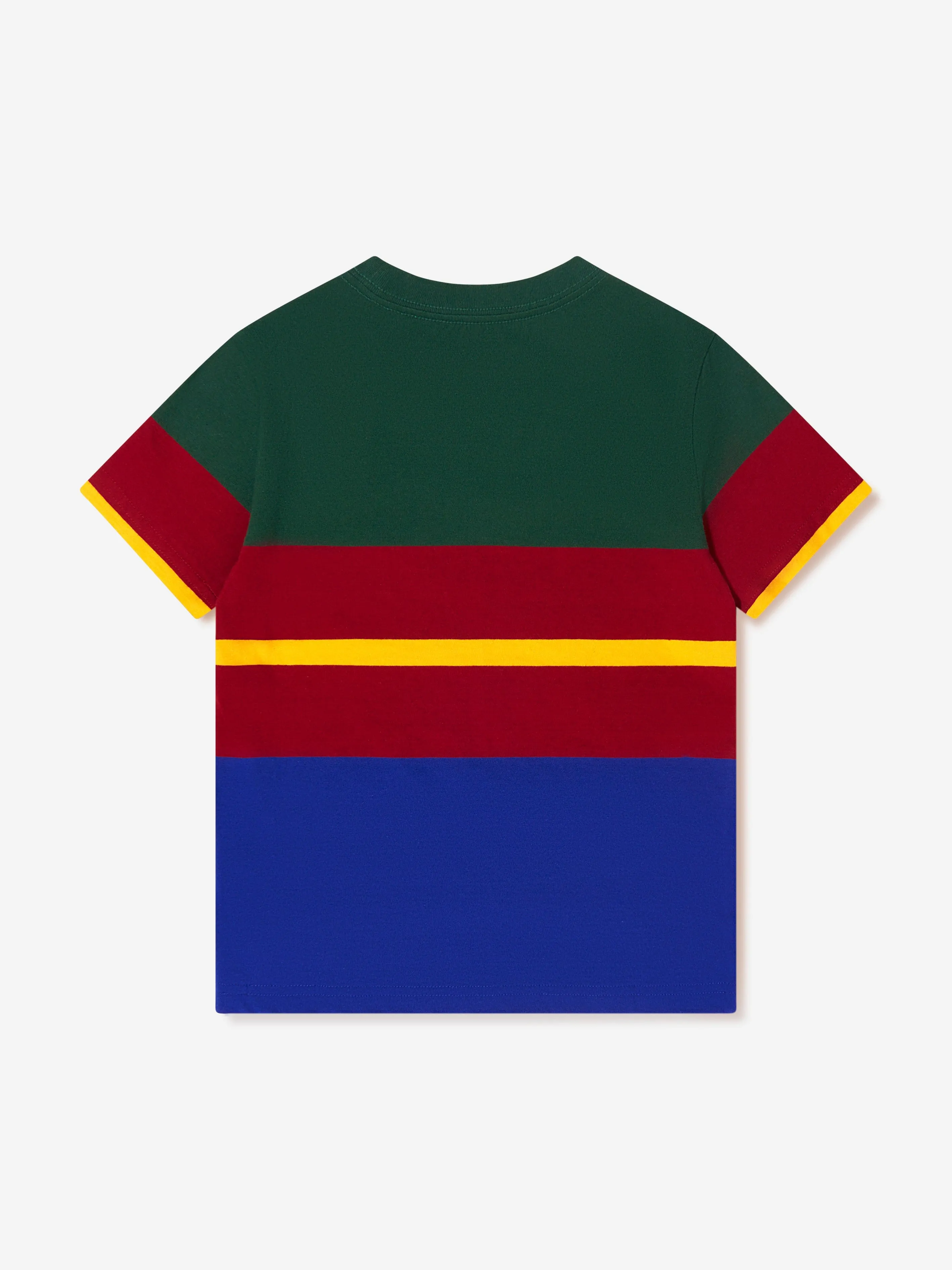 Ralph Lauren Boys Striped Logo T-Shirt
