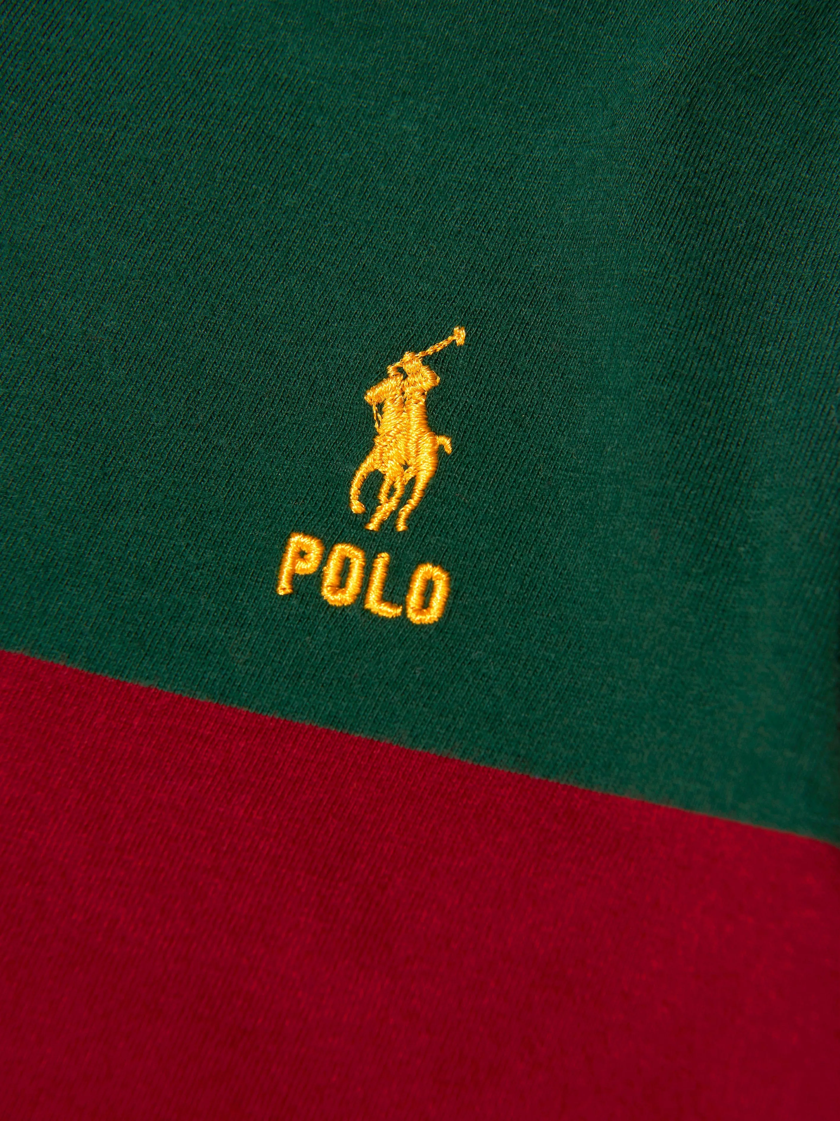 Ralph Lauren Boys Striped Logo T-Shirt