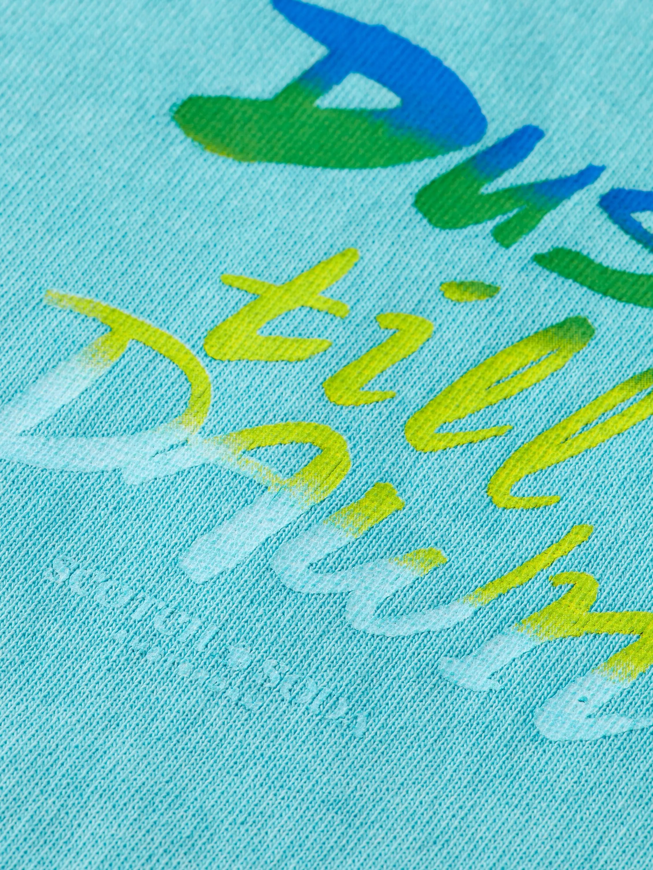 Relaxed Fit Artwork Hoodie W Washing
