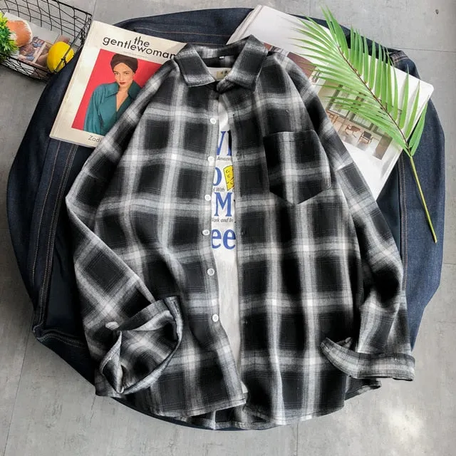 Sangaku Plaid Shirts