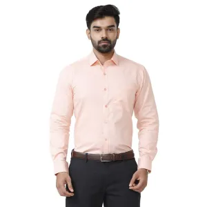 Zurich - Light Orange Formal Shirts for Men | Ariser